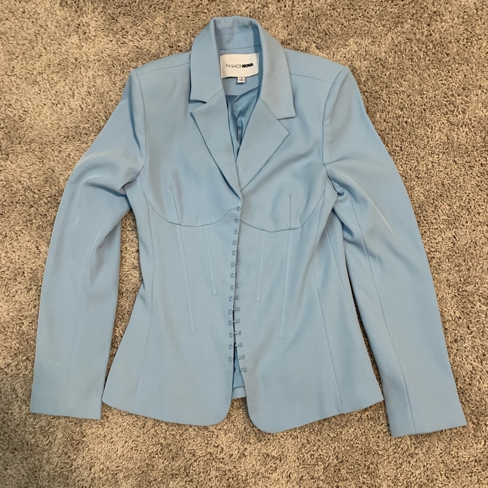 Fashion Nova Corset Blazer